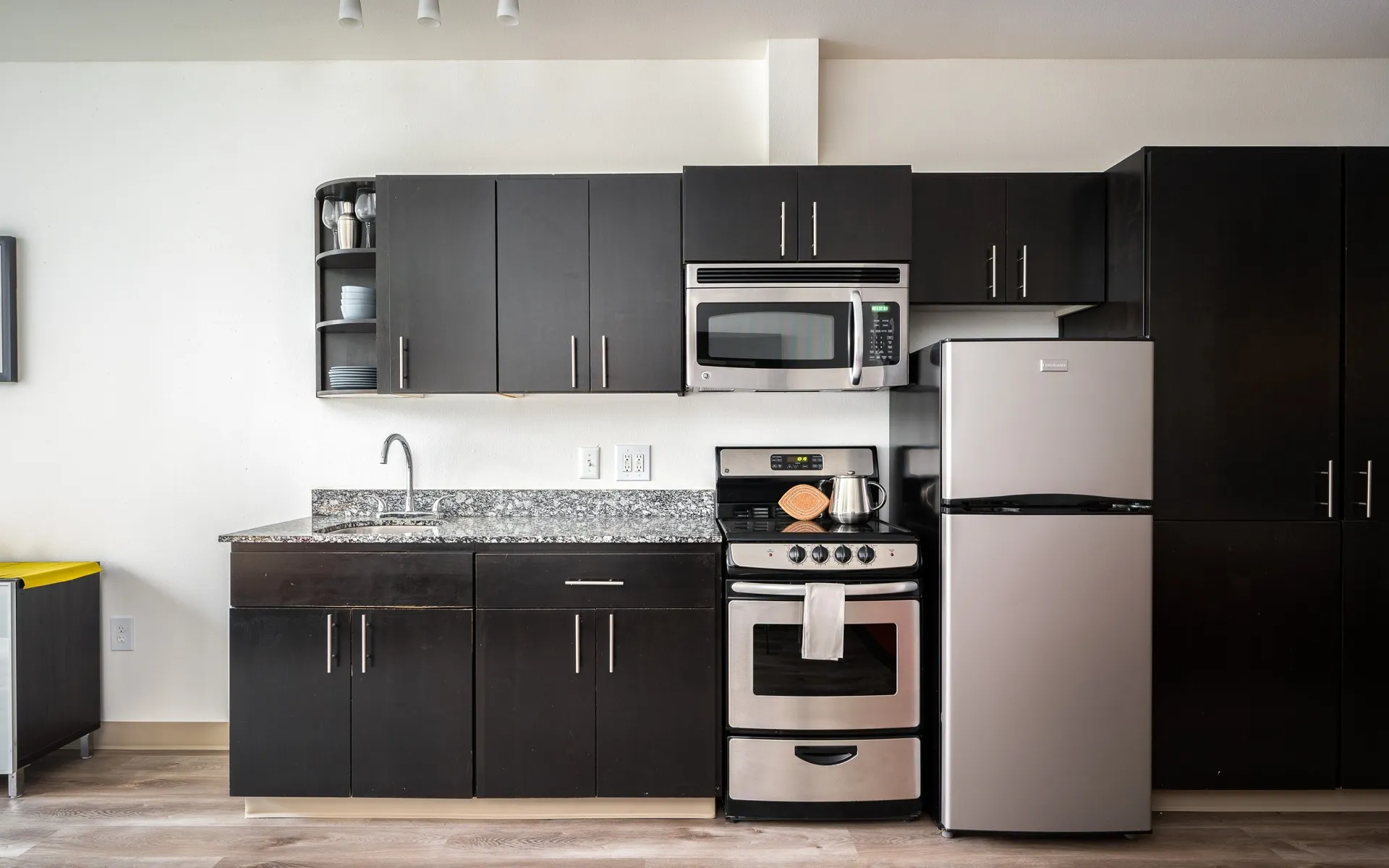 Kitchen and stainless steal appliances