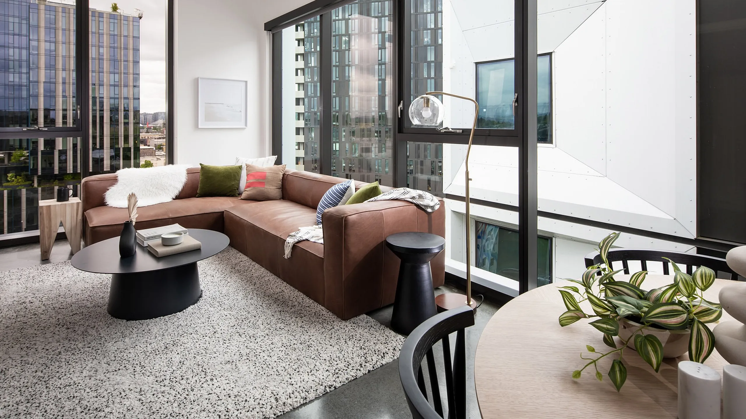 corner living room