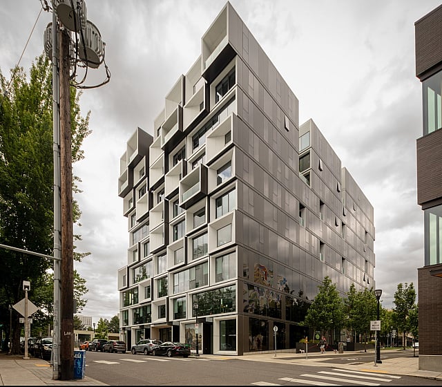 exterior of slate