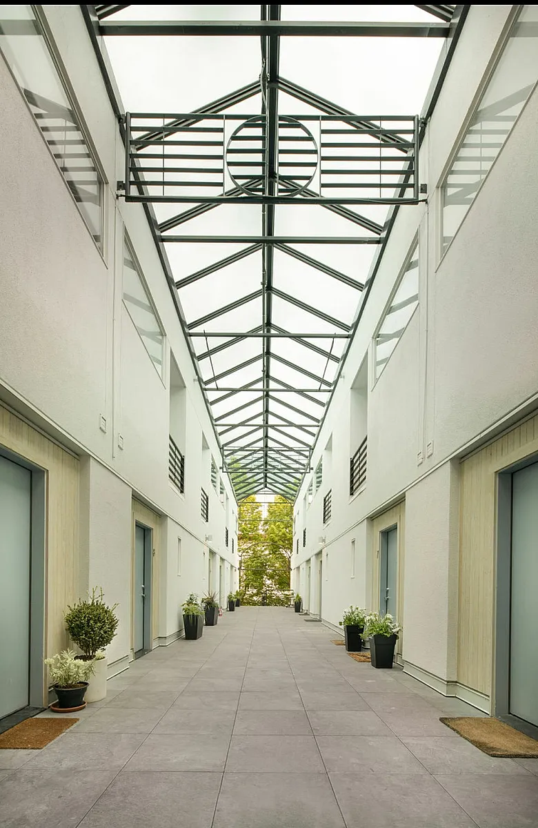 walkway at the george