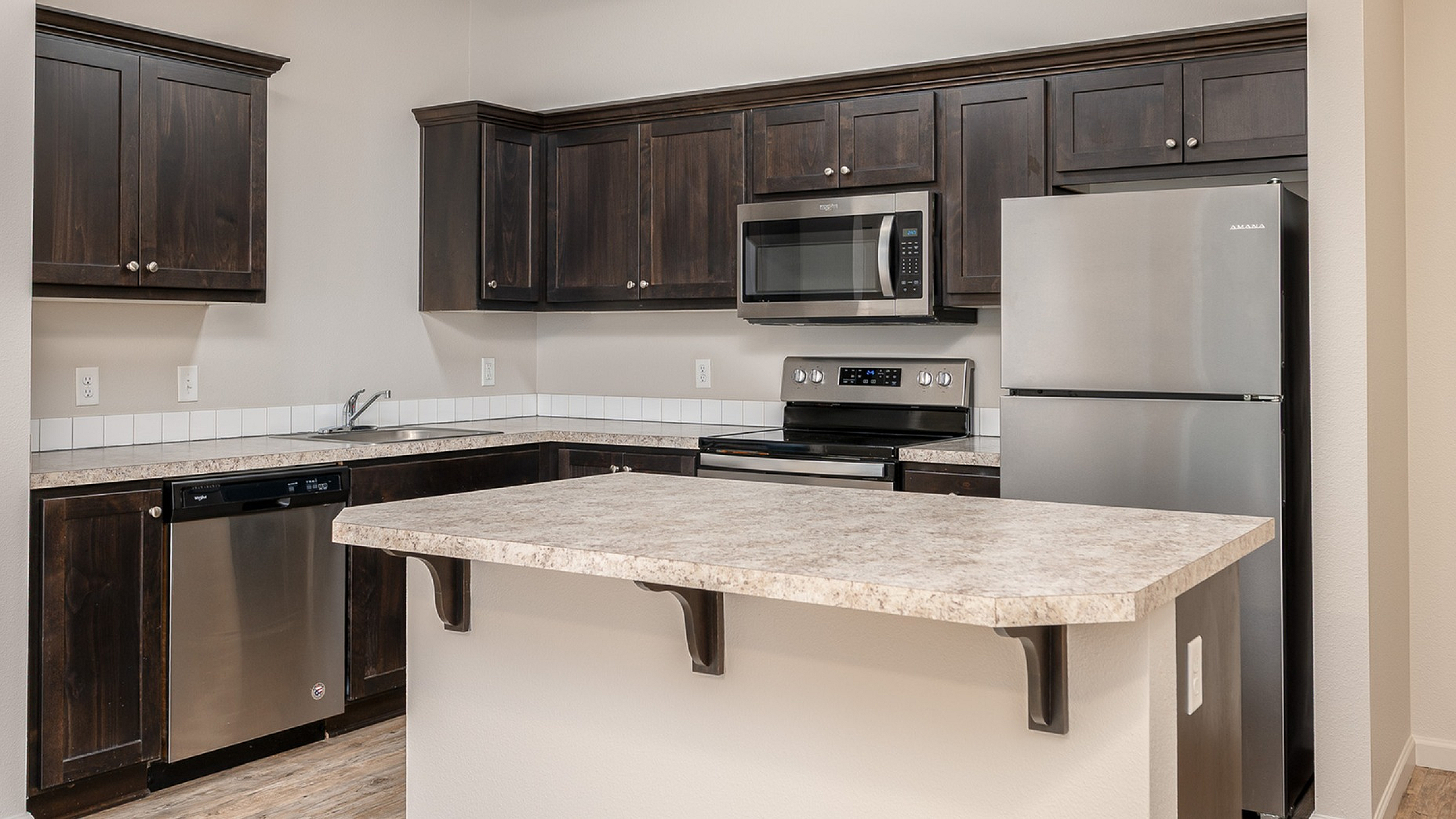 kitchen at trillium woods
