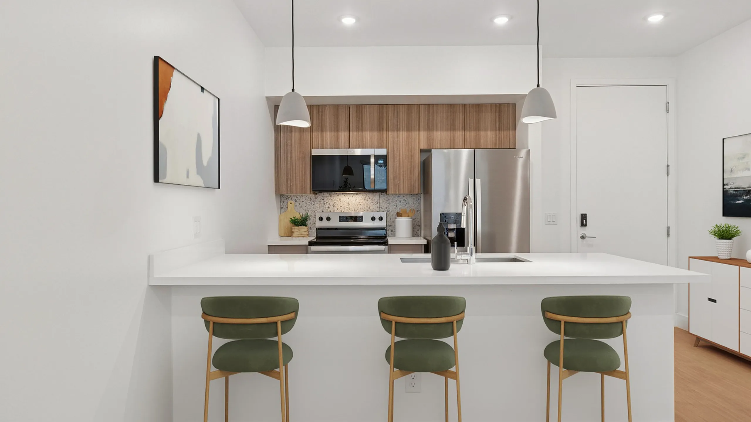 Kitchen area