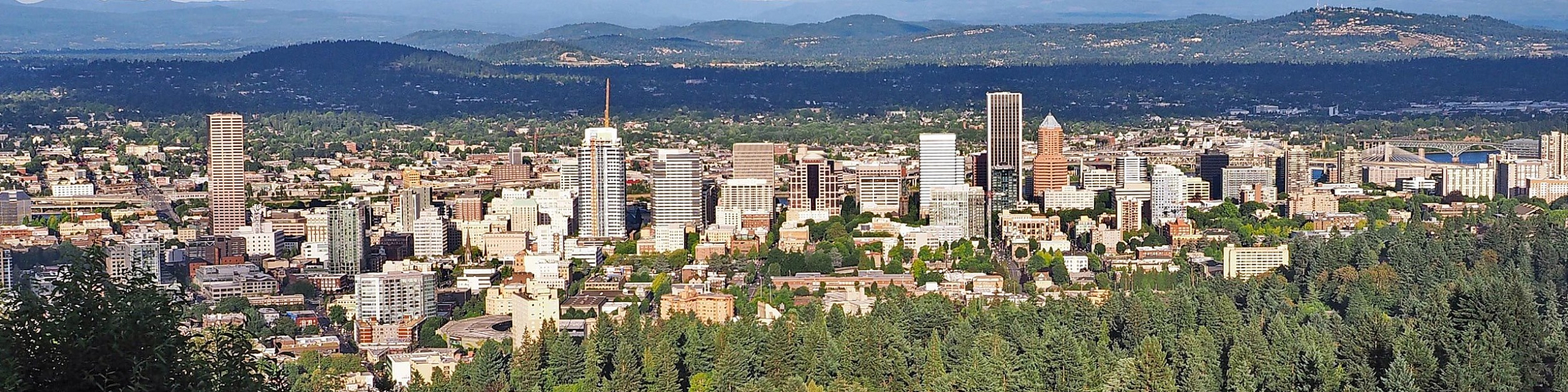 aerial view of gresham oregon