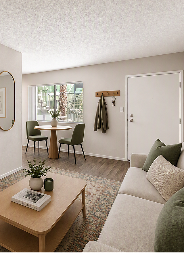 virtual staging from deer valley village apartments