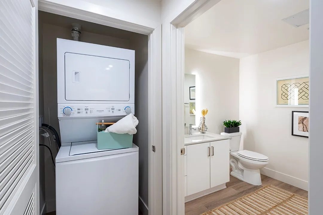 Altura at the Groves Laundry n Bathroom | Whittier, CA Apartments | Apartments in Whittier