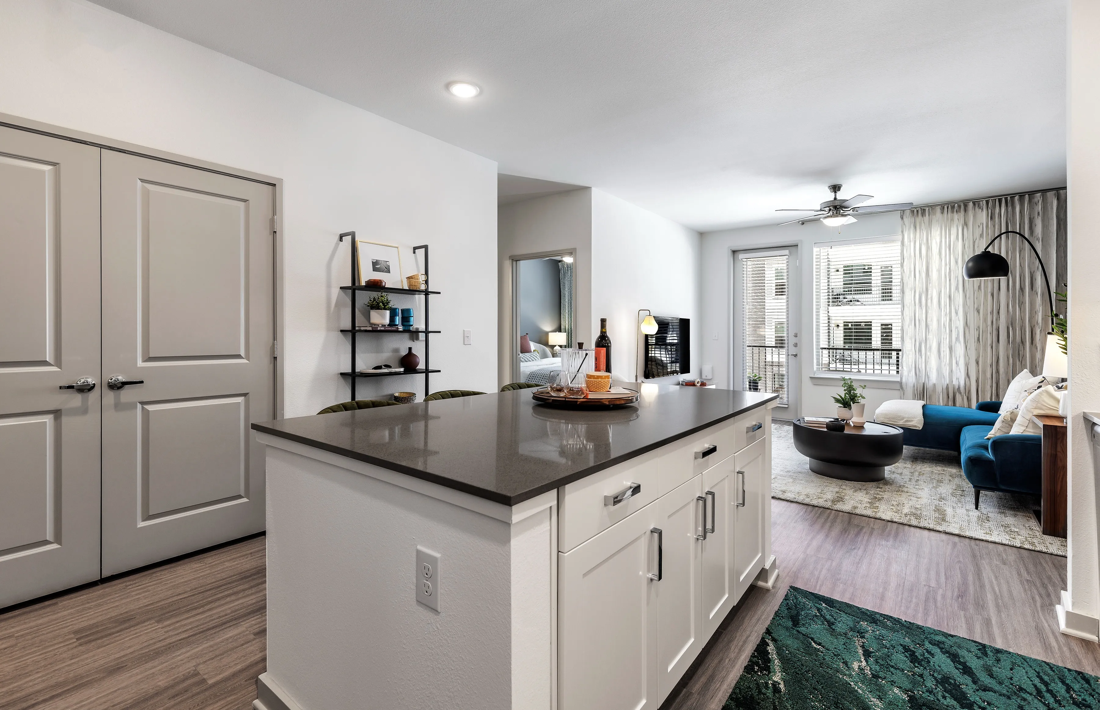 The Palmer Kitchen Island | Apartments in Houston, Texas