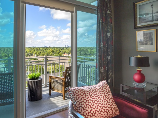 The Fountains at Memorial City Balcony View | Memorial City Living | Houston,TX Apartments