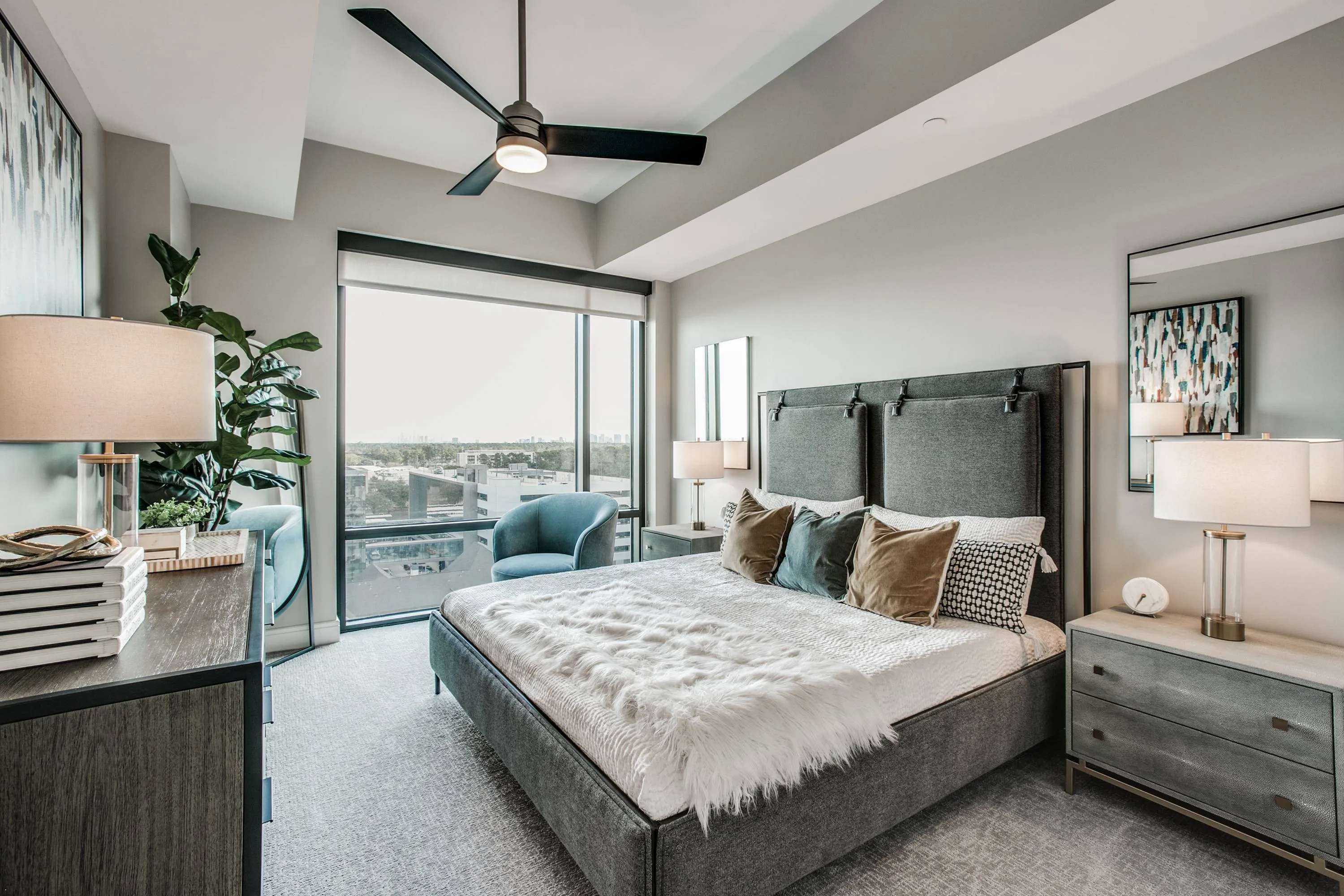 The McKinley at Memorial City Bedroom  | Memorial City Living | Hoston,TX Apartments