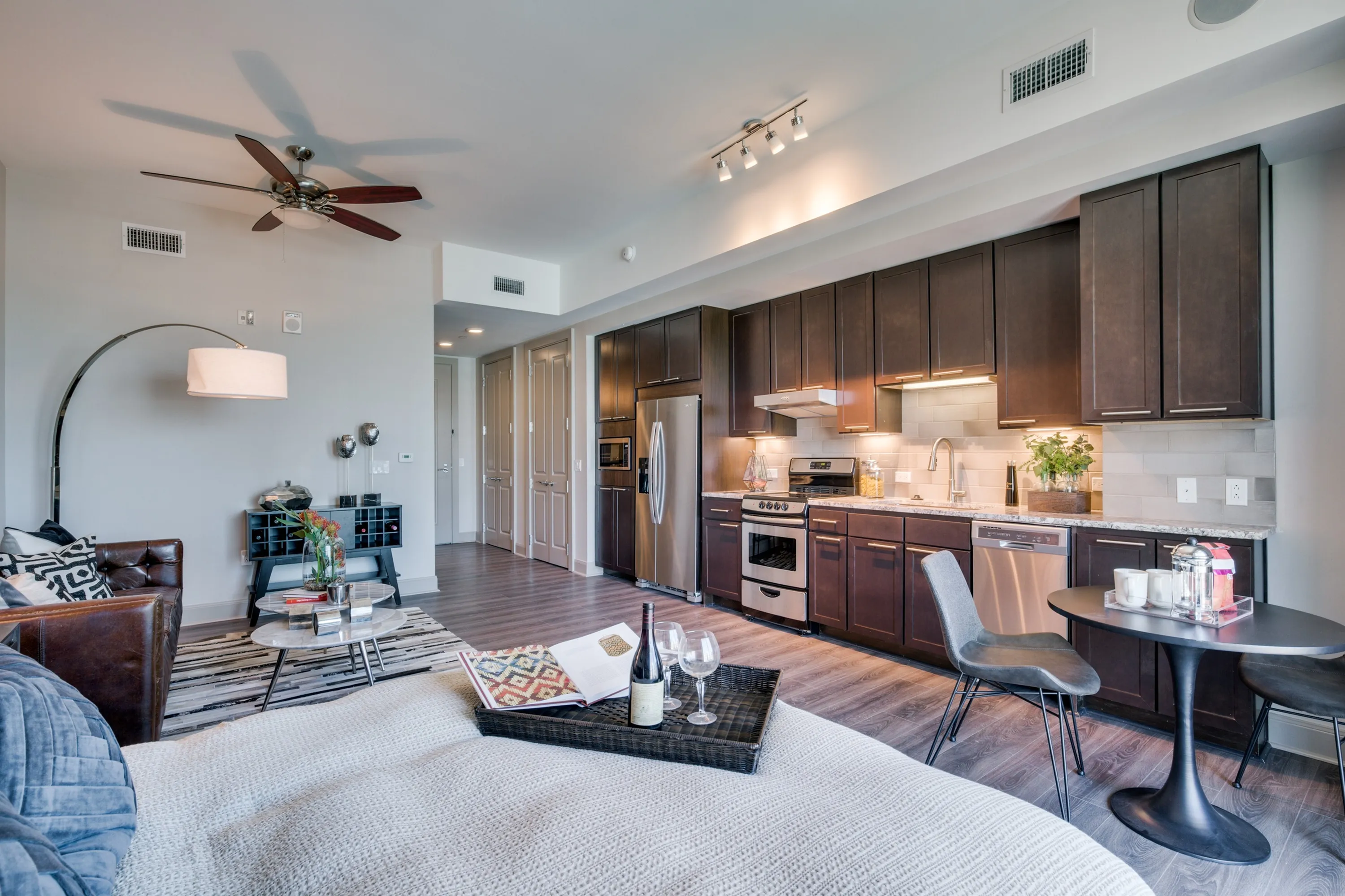 The McCarthy at Memorial City Living Room| Houston, TX Apartments | Apartments in Houston, TX
