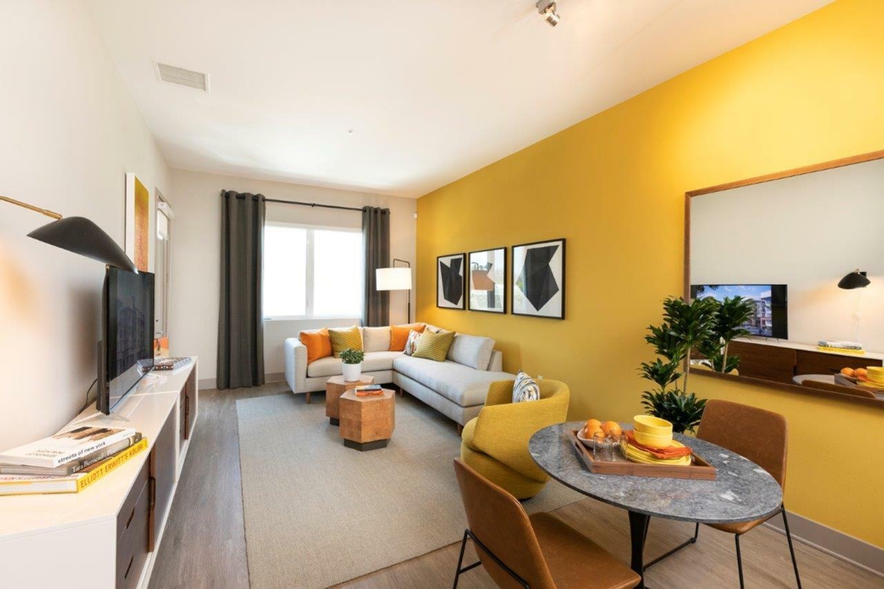 770 South Harbor Living Area | Fullerton, CA Apartments | Apartments in Fullerton