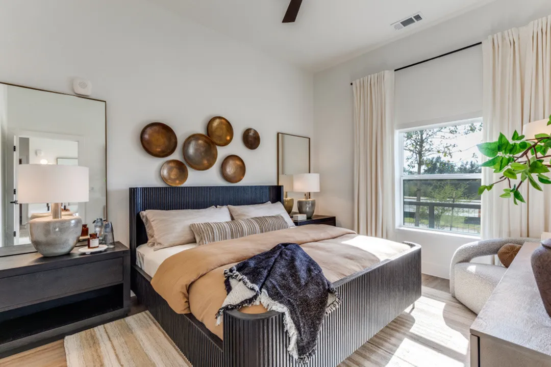 Pearl Bee Cave | Bee Cave, Texas inviting bedroom with a view