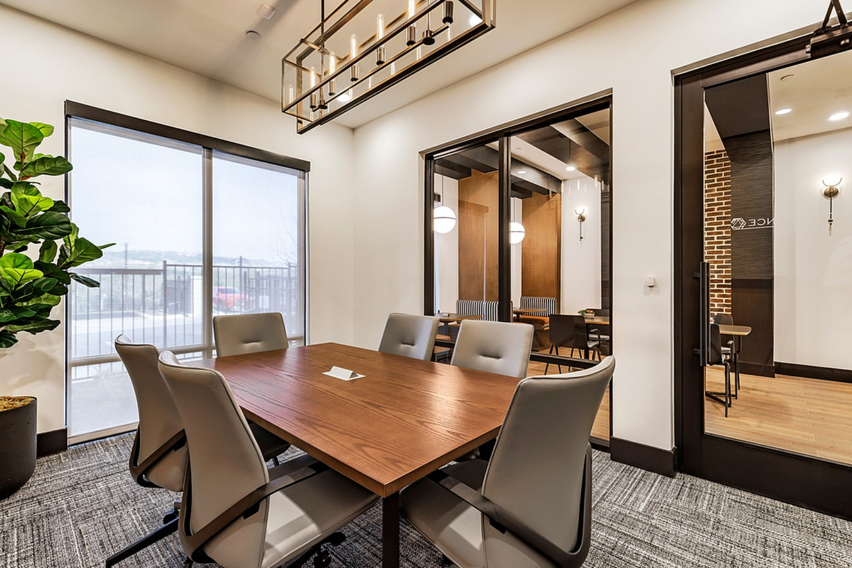 Conference Room | Caroline Rogers Ranch | San Antonio, TX Apartments