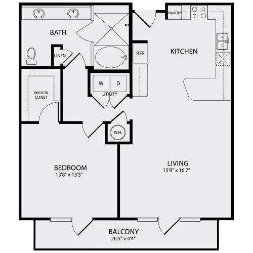MID-A4 | Midtown Houston Living | Apartments in Houston, TX