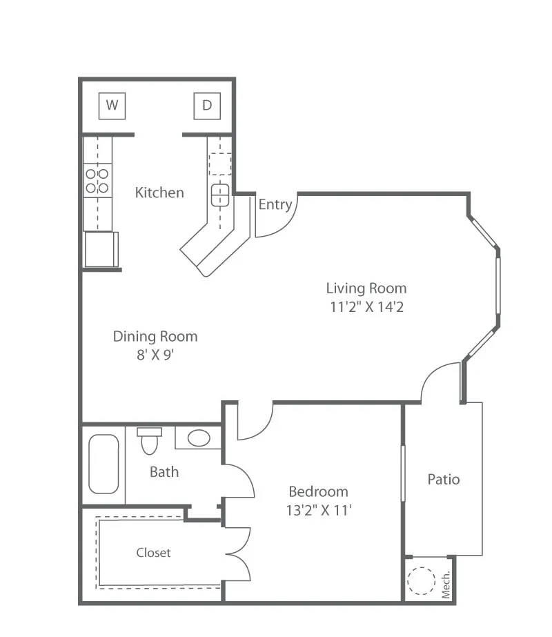 A2 | Stone Brook | Baytown, TX Apartments