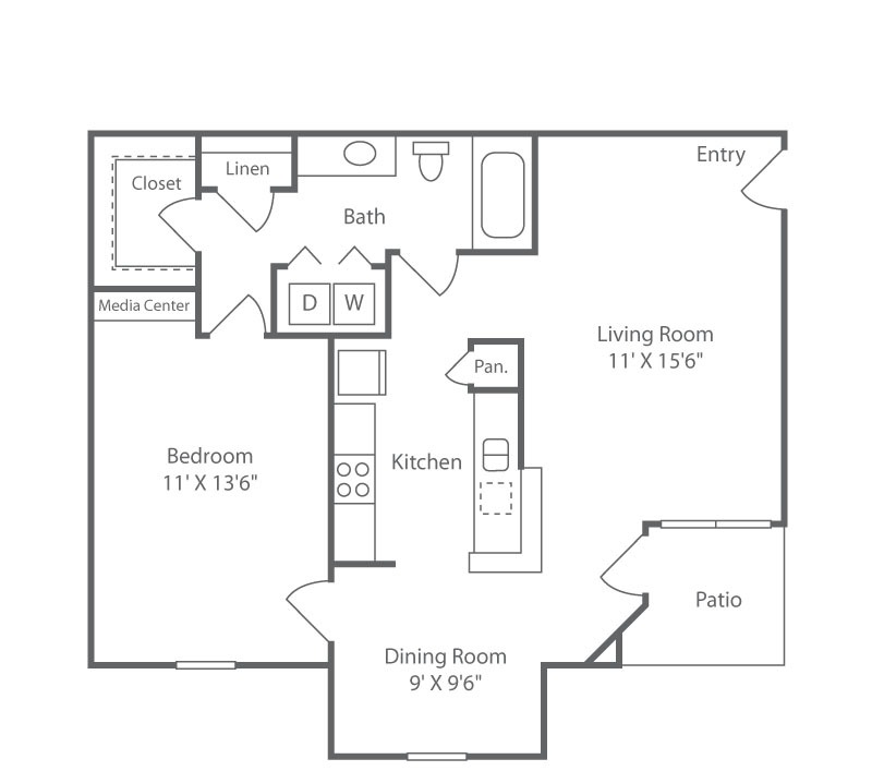 A5 | Stone Brook | Baytown, TX Apartments