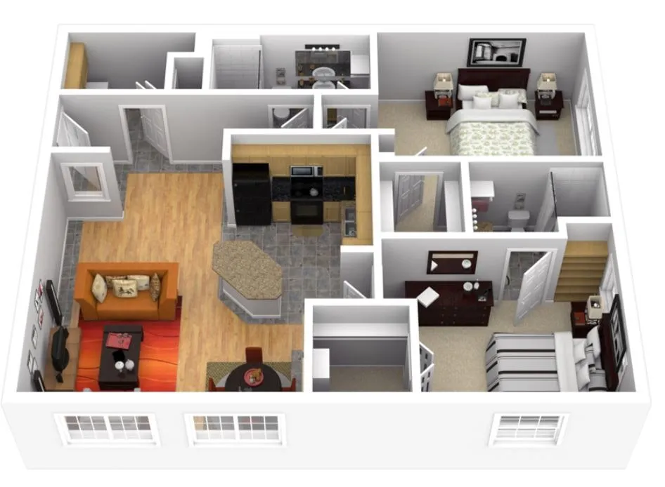36Sixty B1 Floorplan