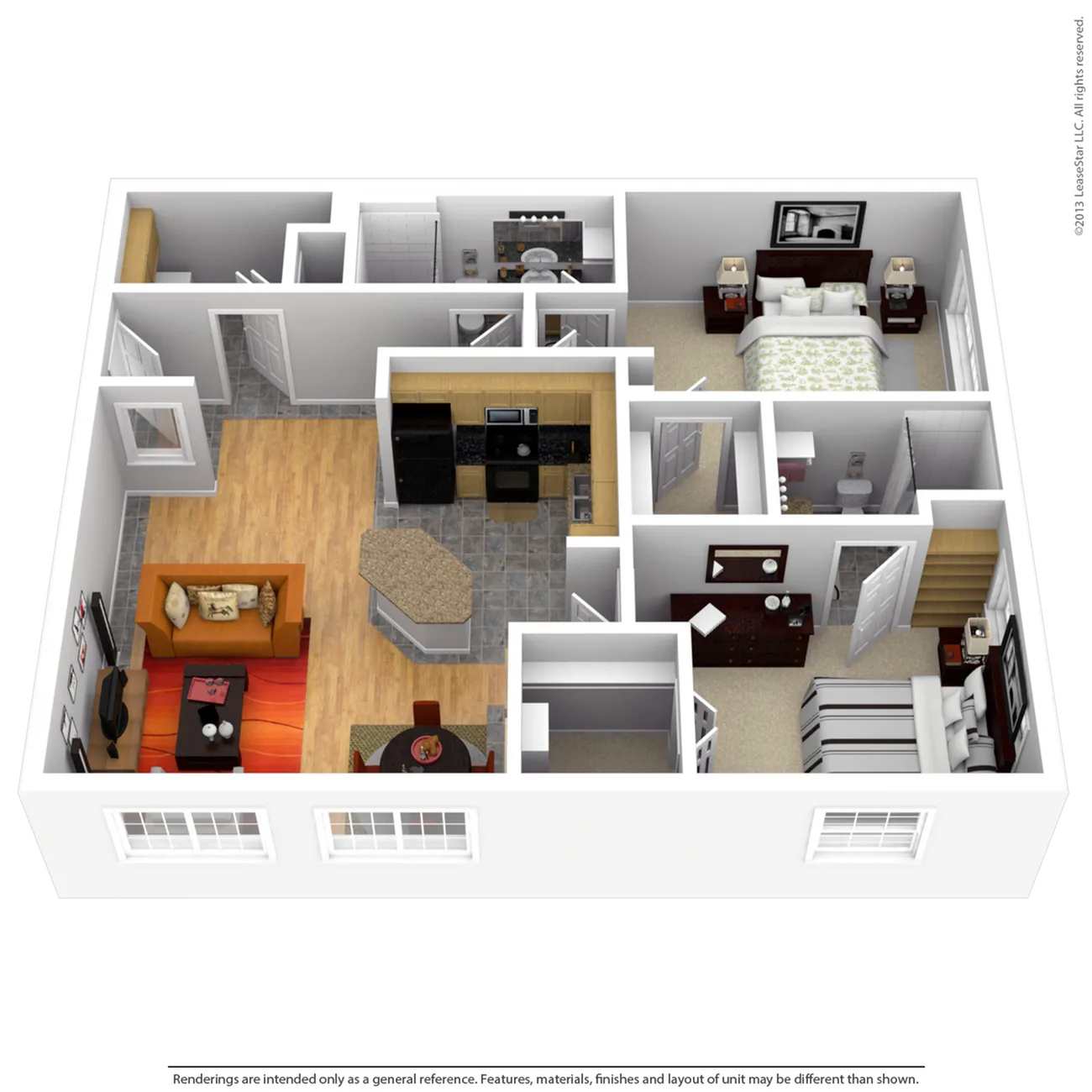 36Sixty B1a Floorplan