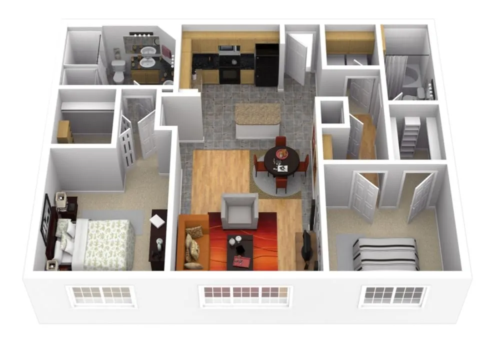 36Sixty B2 Floorplan