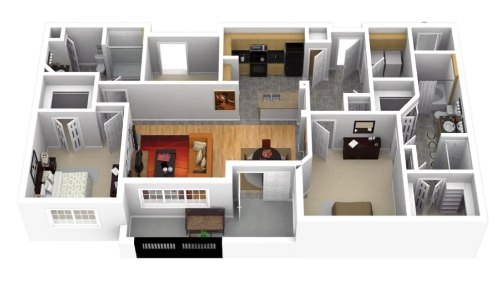 36Sixty B3 Floorplan