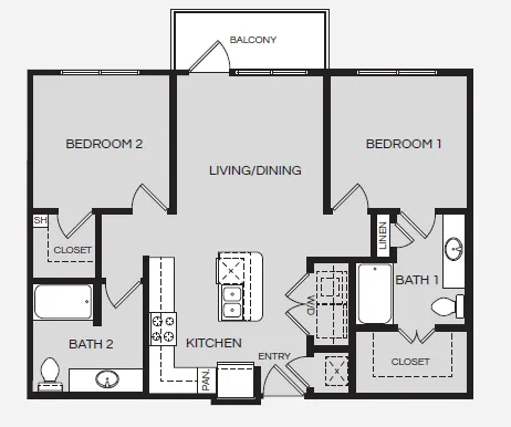 Pearl Washington B1 Floorplan