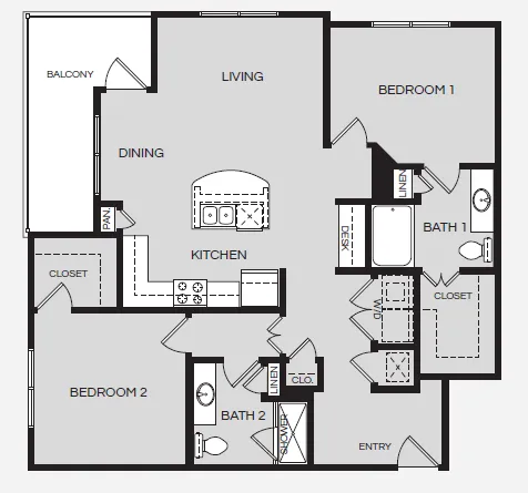 Pearl Washington B4 Floorplan