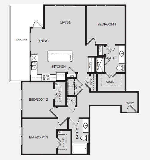 Pearl Washington C1 Floorplan