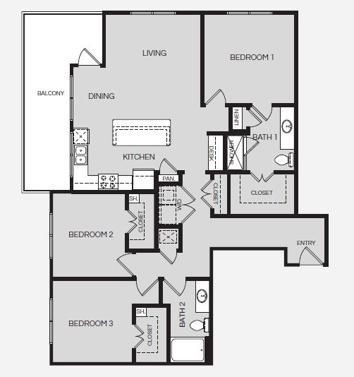 Pearl Washington C1A Floorplan