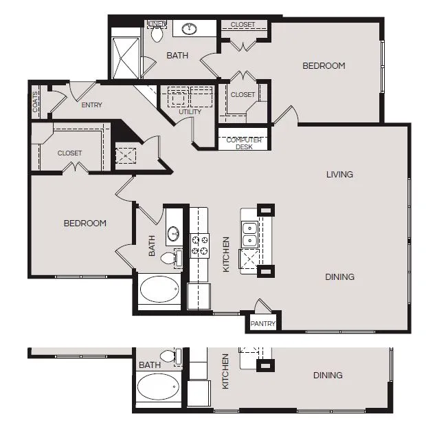Pearl CityCentre B1 Floorplan