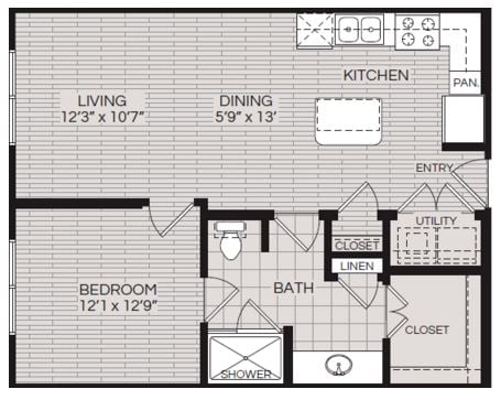 Pearl Residences A1 Floorplan