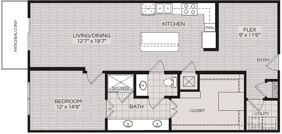 Pearl Residences A2 Floorplan