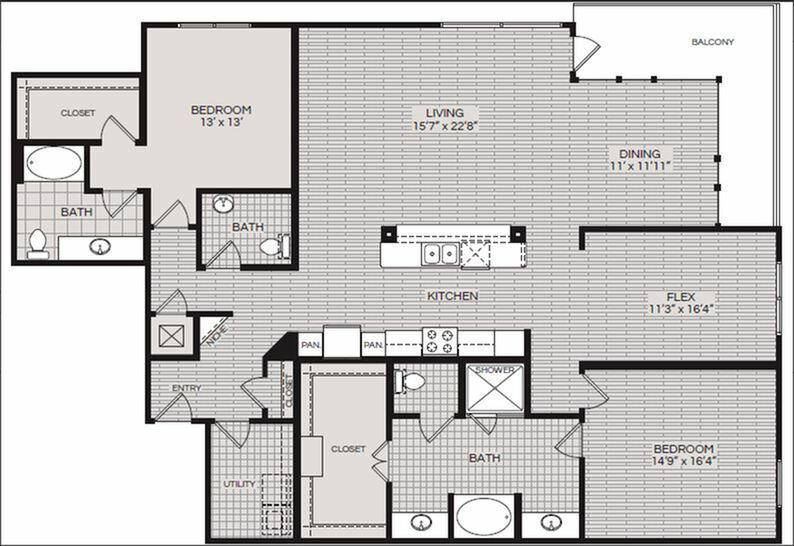 Pearl Residences B1 Floorplan