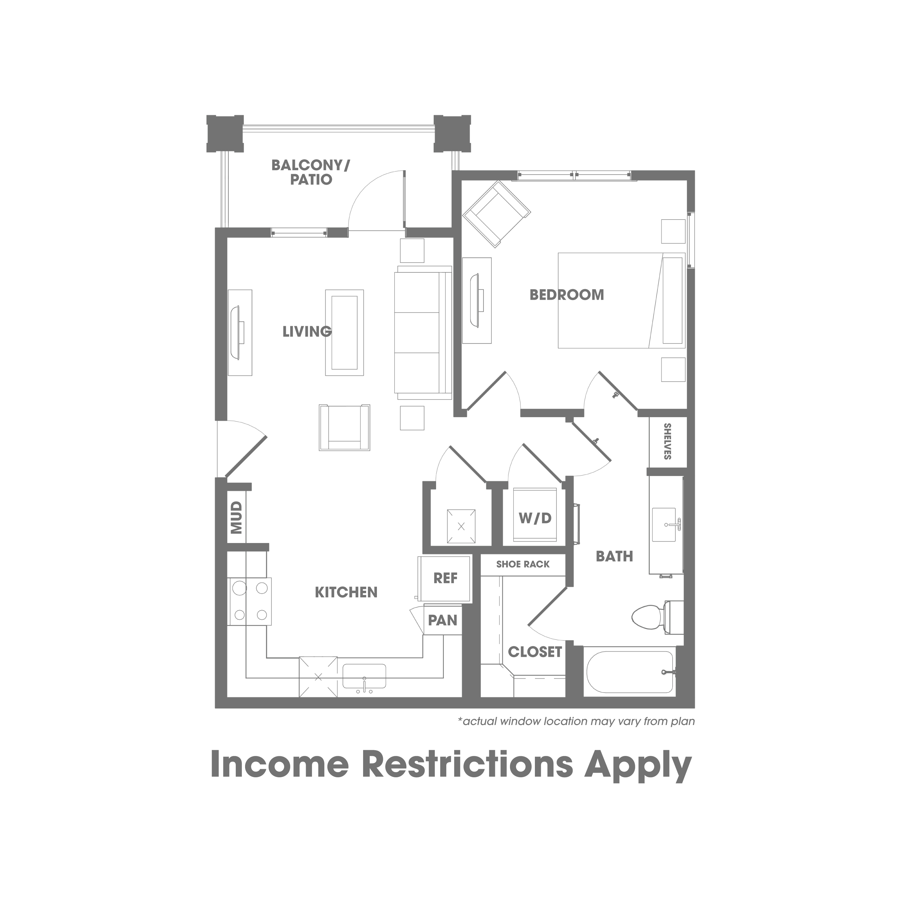 A1.P8 | Caroline Longhorn Quarry | San Antonio, TX Apartments