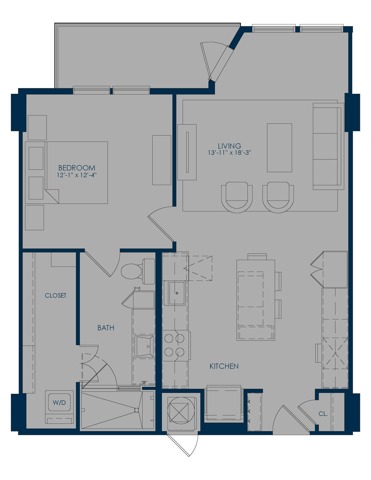 A12 | The James at Park Place | Houston,TX Apartments