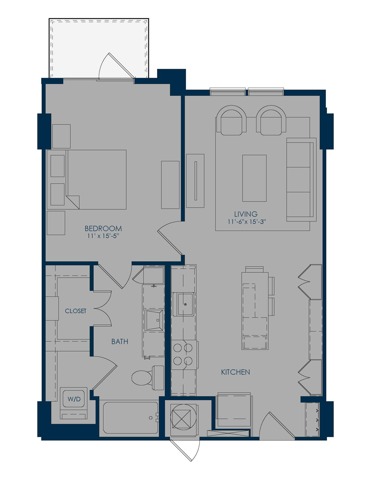 A3 | The James at Park Place | Houston,TX Apartments