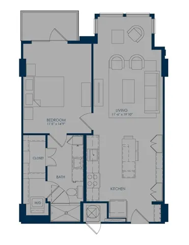 A8 | The James at Park Place | Houston,TX Apartments