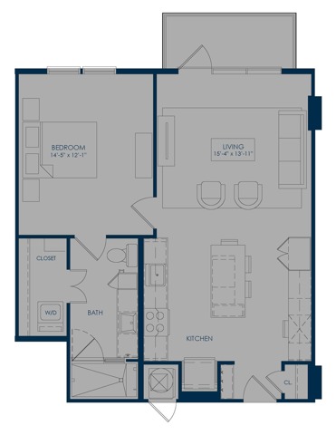 A9 | The James at Park Place | Houston,TX Apartments