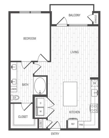 A4.4 | The Plamer | Round Rock, TX Apartments | Apartments in Round Rock