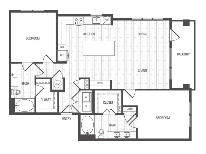 B2.1 | The Plamer | Round Rock, TX Apartments | Apartments in Round Rock