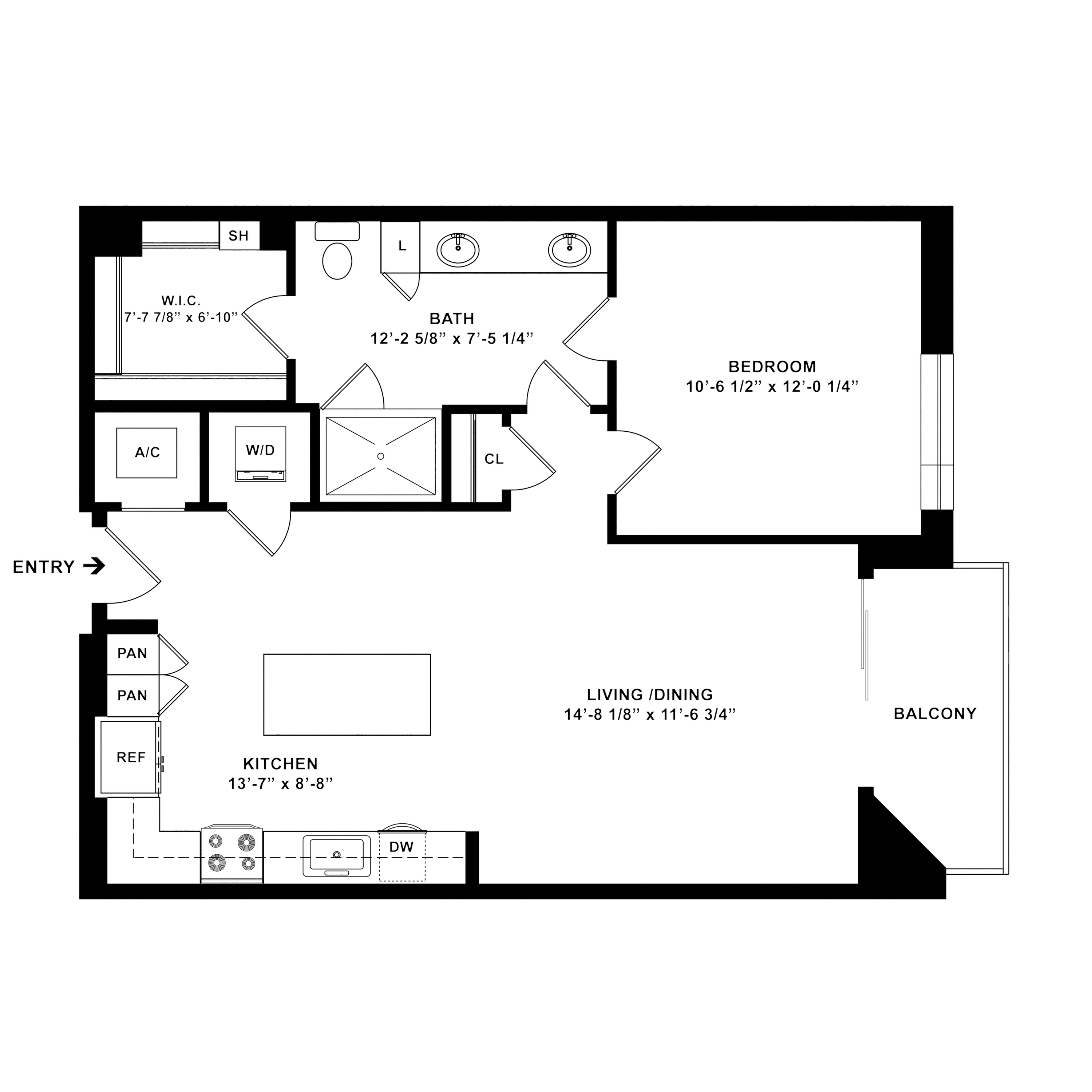 A3 | The McKinley at Memorial City | Memorial City Living Apartments