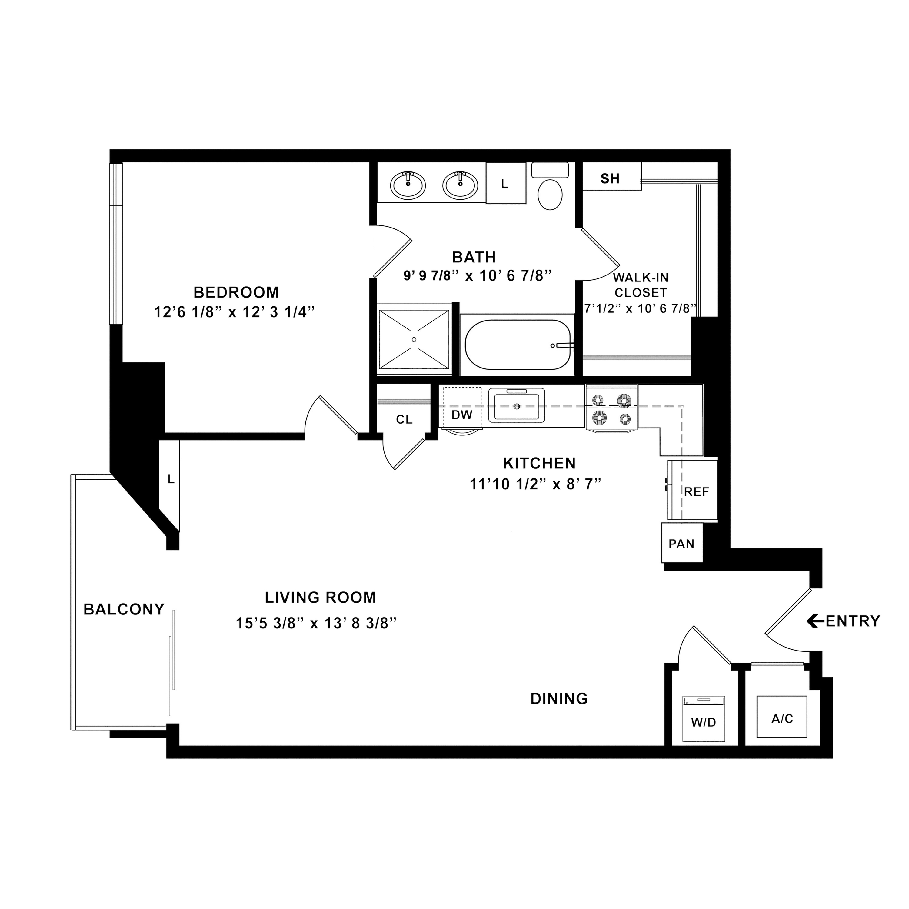 A5 | The McKinley at Memorial City | Memorial City Living Apartments