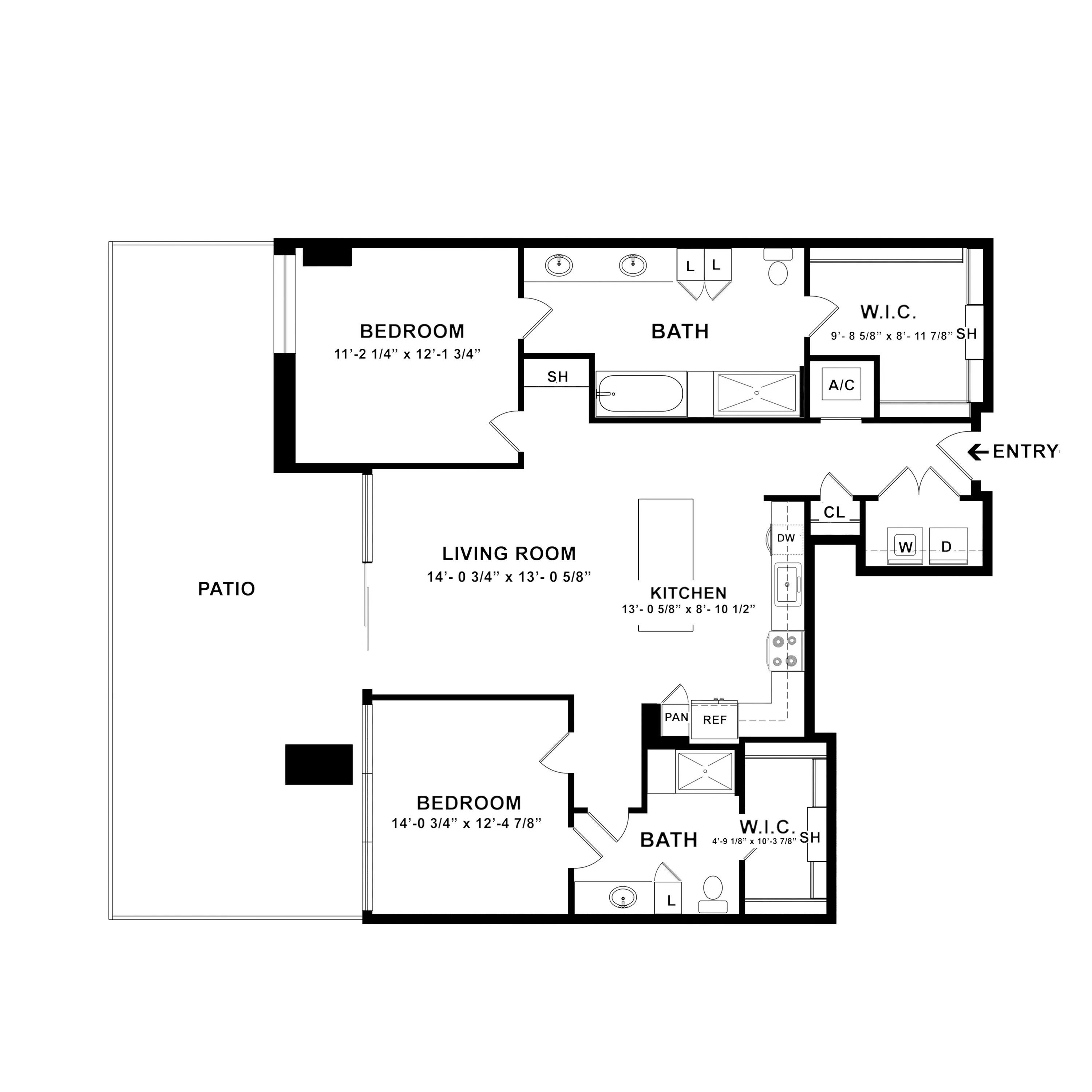 B1 | The McKinley at Memorial City | Memorial City Living Apartments