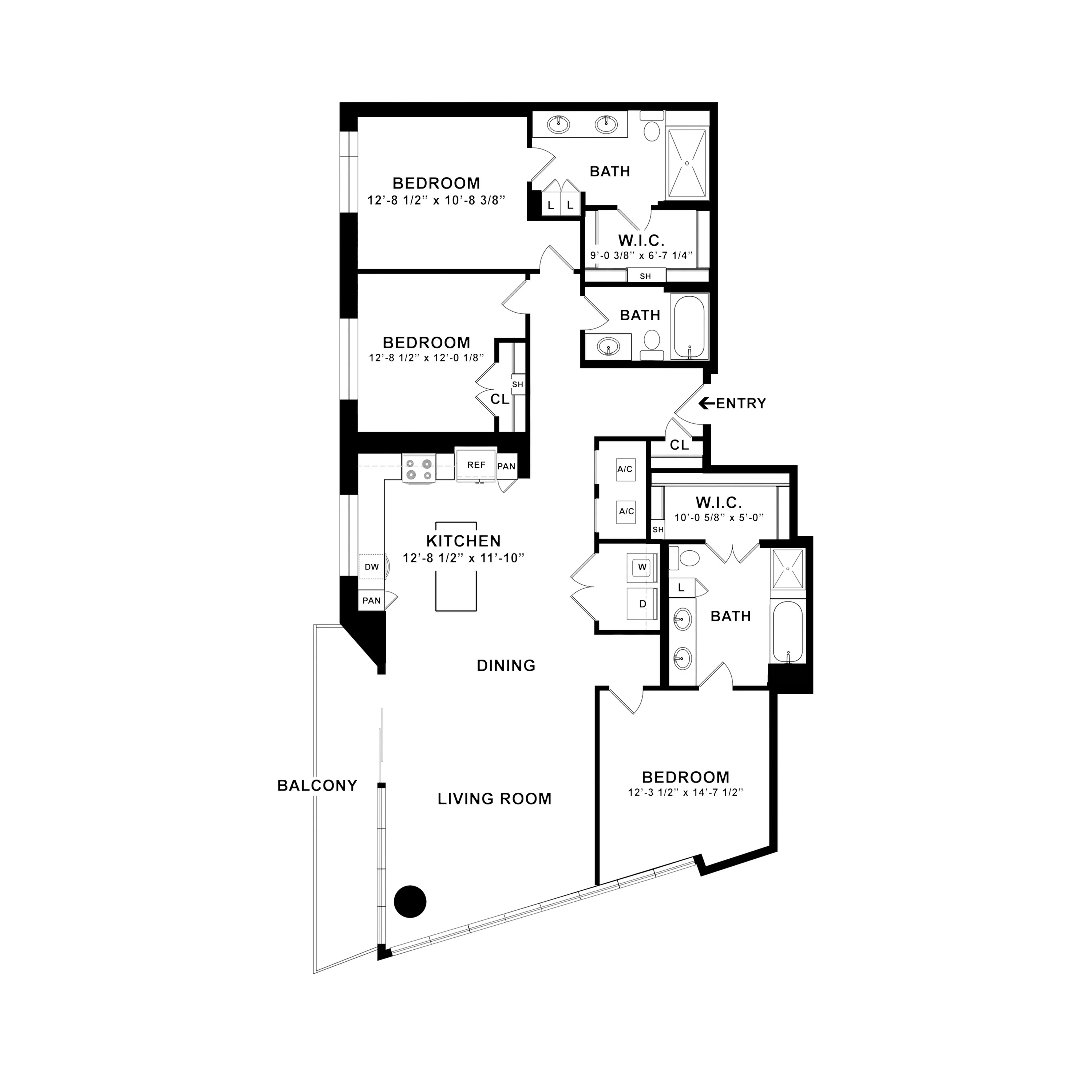 C1 | The McKinley at Memorial City | Memorial City Living Apartments