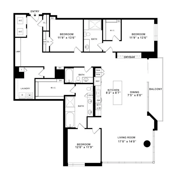 C2 | The McKinley at Memorial City | Memorial City Living Apartments
