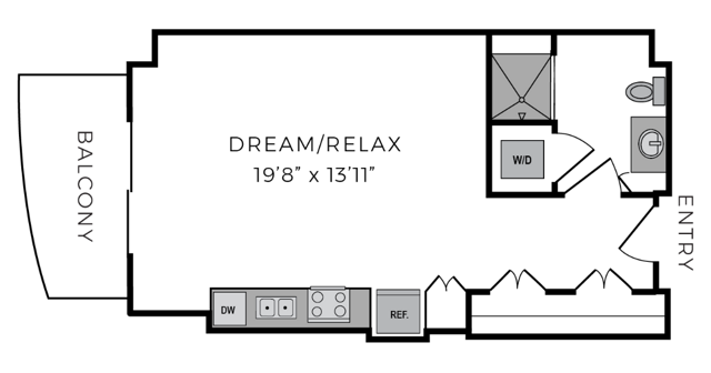 E1 | The McCarthy at Memorial City | Memorial City Living Apartments