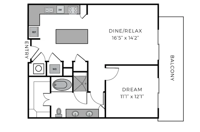 A11 | The McCarthy at Memorial City | Memorial City Living Apartments