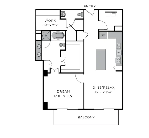 B1 | The McCarthy at Memorial City | Memorial City Living Apartments