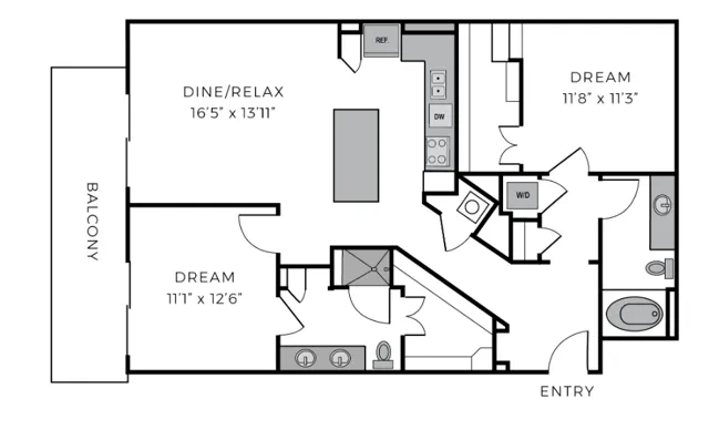 B3 | The McCarthy at Memorial City | Memorial City Living Apartments