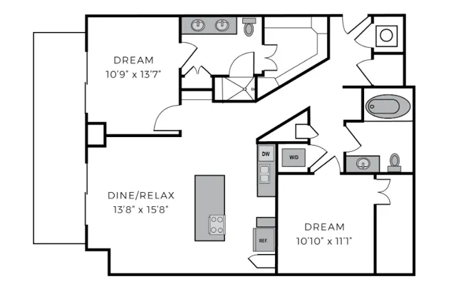 B4 | The McCarthy at Memorial City | Memorial City Living Apartments