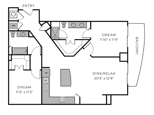 B5 | The McCarthy at Memorial City | Memorial City Living Apartments