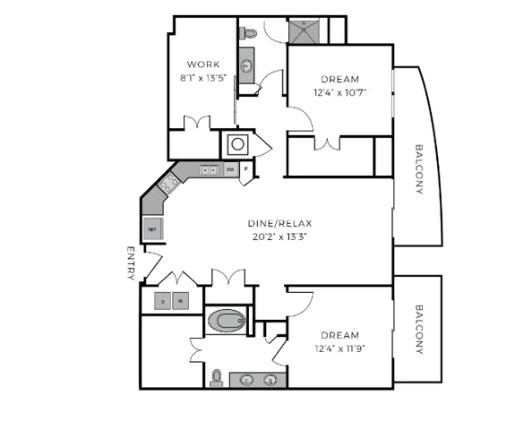 B7 | The McCarthy at Memorial City | Memorial City Living Apartments
